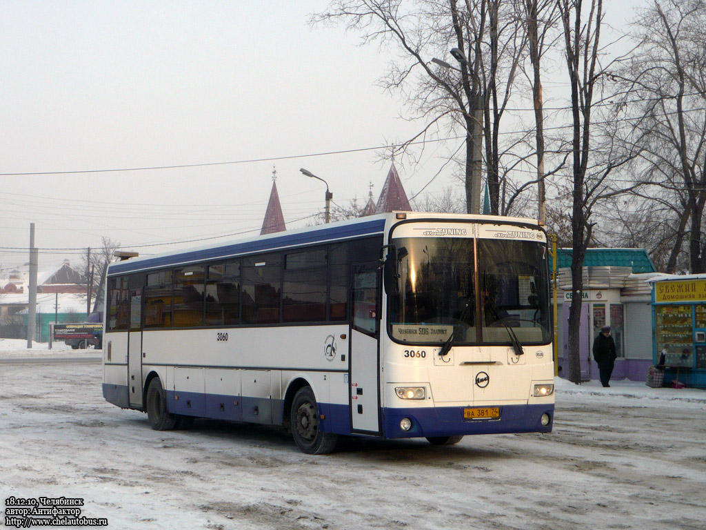 Chelyabinsk region, LiAZ-5256.23-01 (GolAZ) № 3060