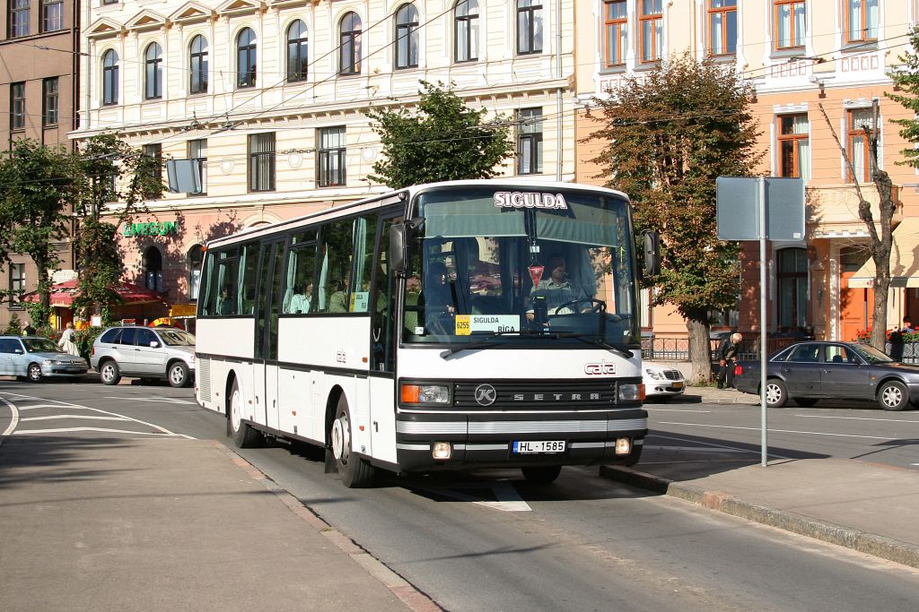 Łotwa, Setra S213UL Nr 5672