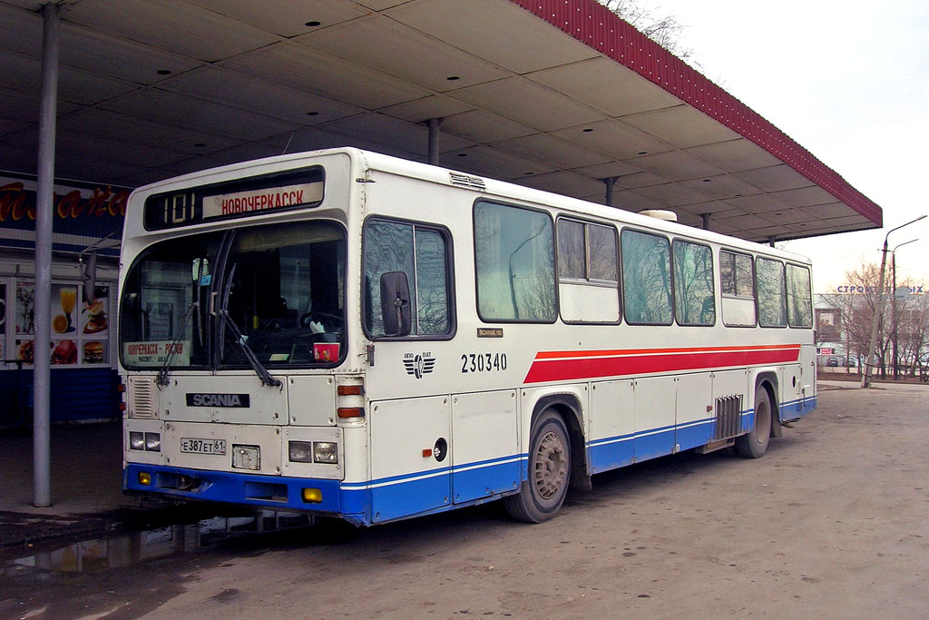 Obwód rostowski, Scania CN112CL Nr 230340