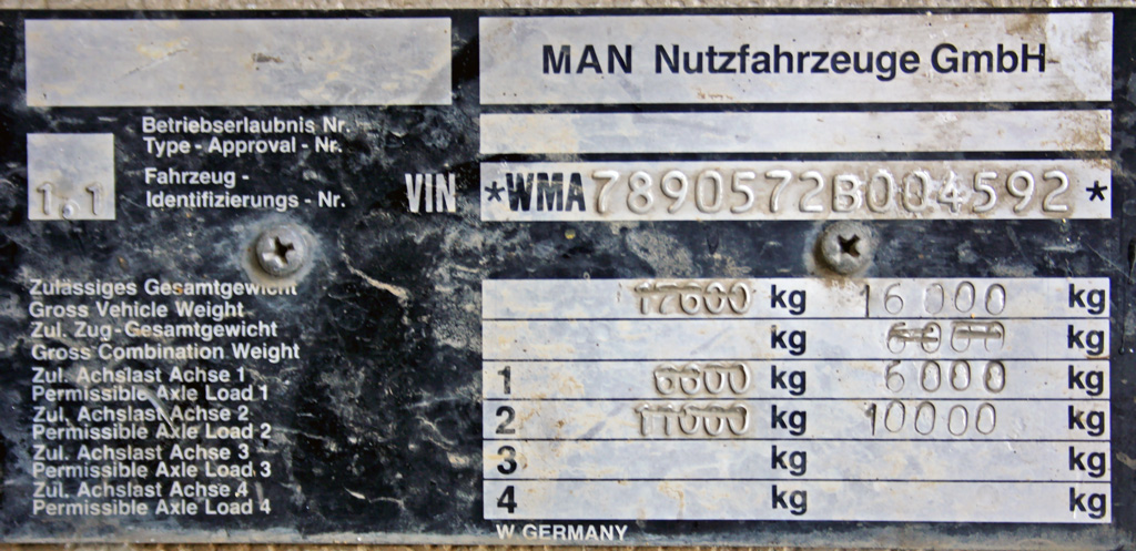 Кемеровская область - Кузбасс, MAN 789 SÜ240 № 670