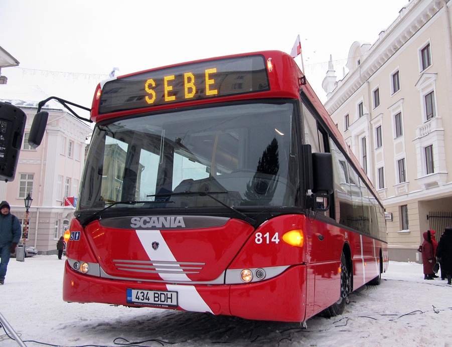 Эстония, Scania OmniCity II № 814