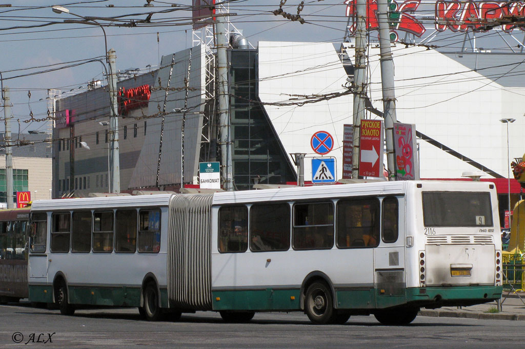 Санкт-Петербург, ЛиАЗ-6212.00 № 2116