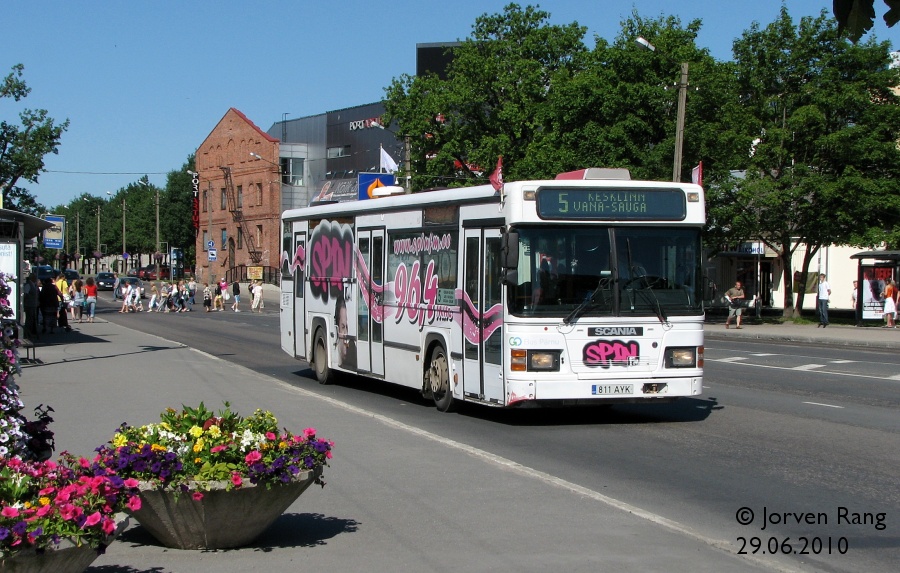 Эстония, Scania CN113CLL MaxCi № 811 AYK