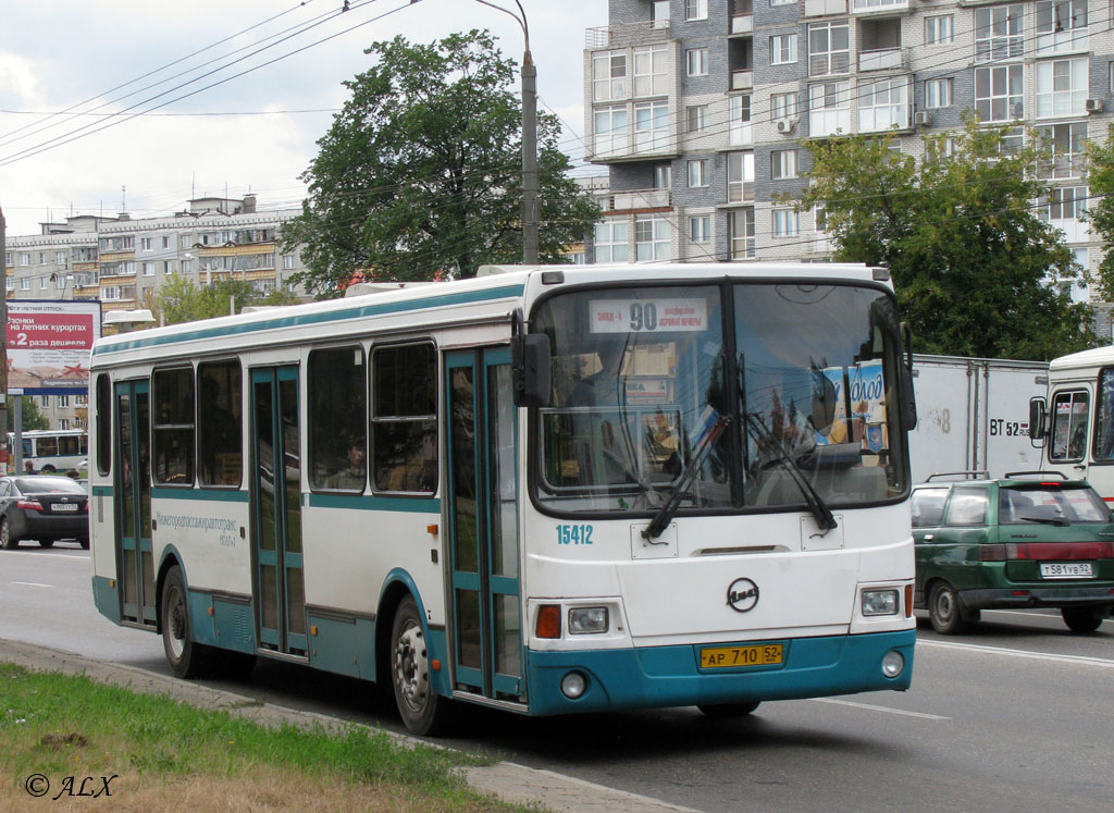 Нижегородская область, ЛиАЗ-5256.26 № 15412