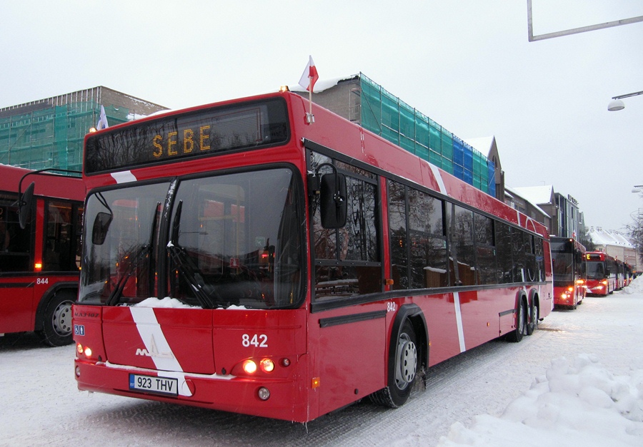 Эстония, МАЗ-107.469 № 842; Эстония — Новые автобусы