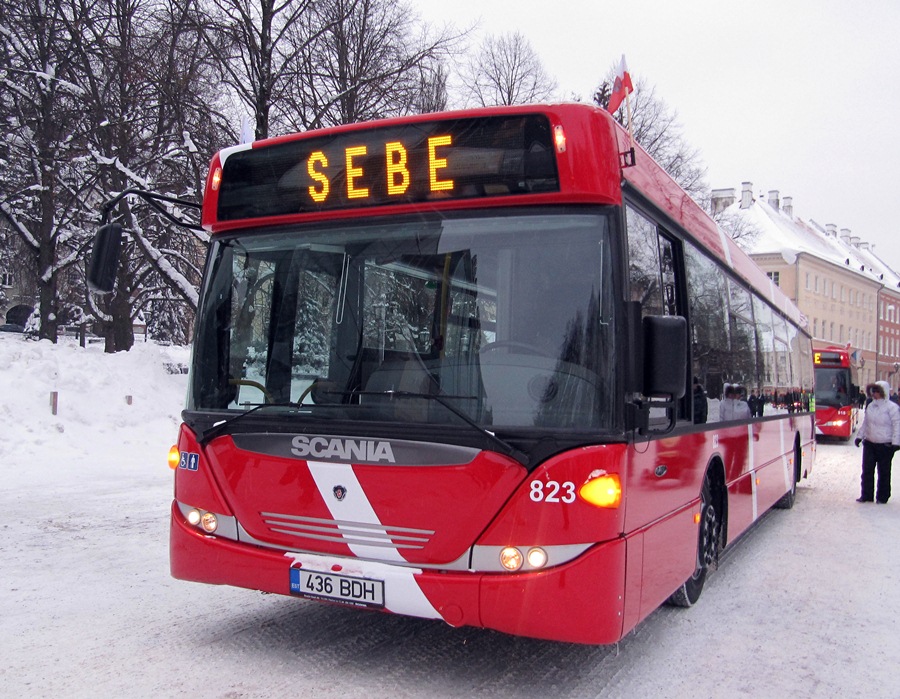 Эстония, Scania OmniCity II № 823