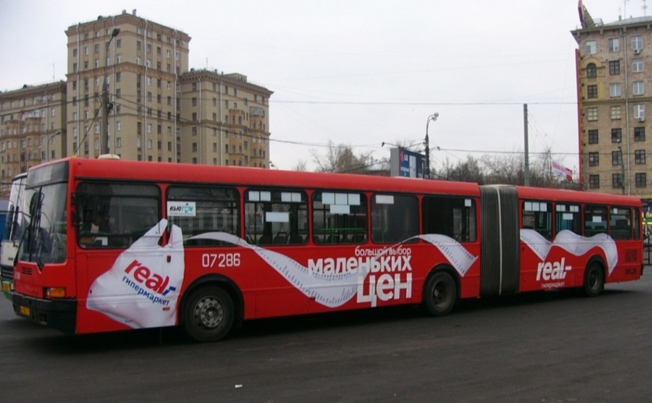 Москва, Ikarus 435.17 № 07286