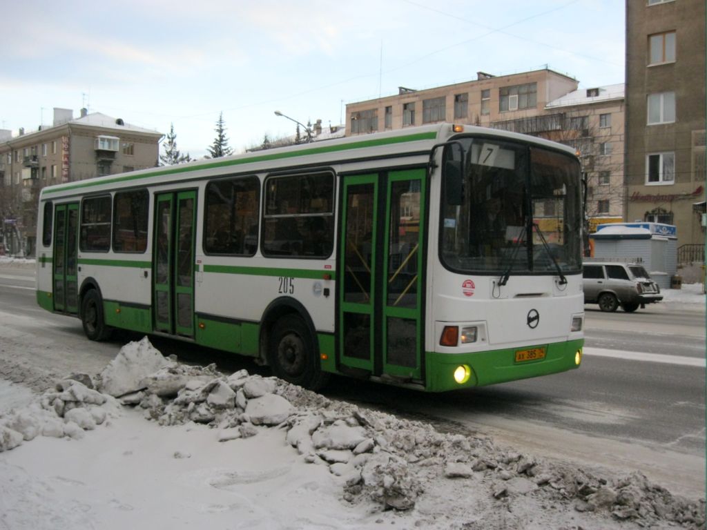 Челябинская область, ЛиАЗ-5256.35 № 205