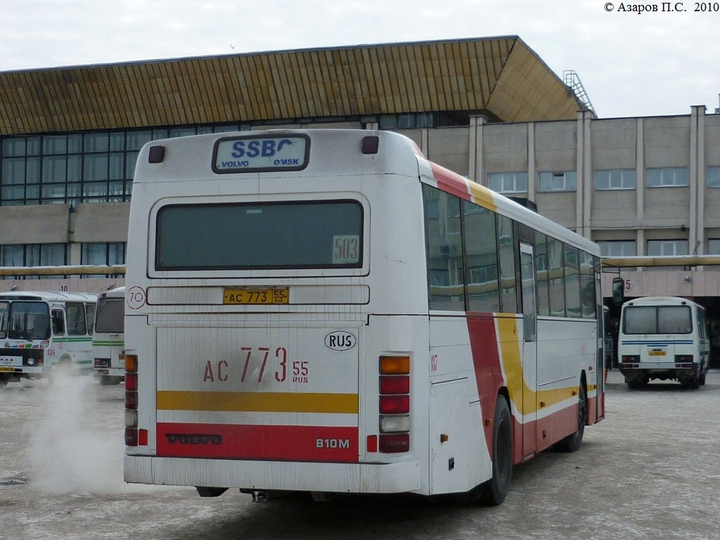 Омская область, СибСкан (Volvo B10M-60F) № 187