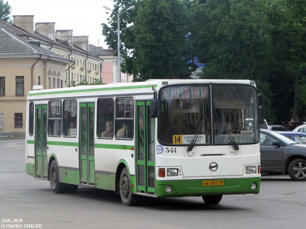 Псковская область, ЛиАЗ-5256.25 № 344