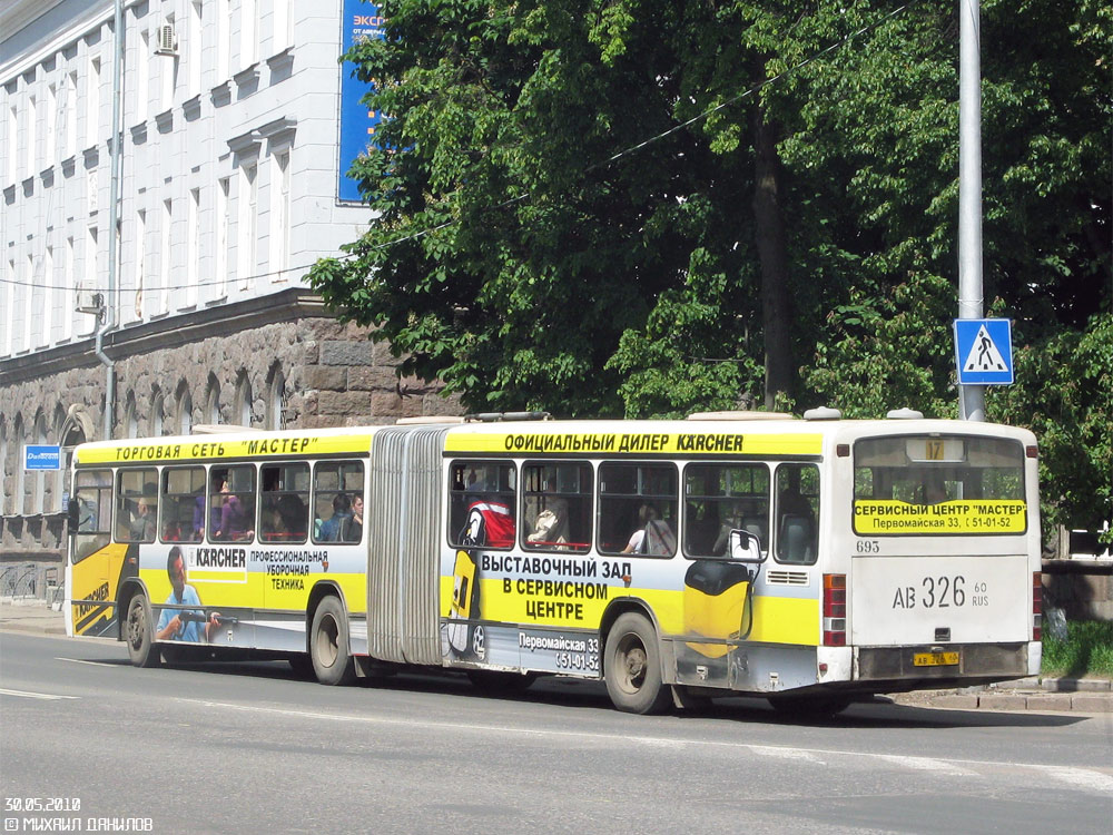 Псковская область, Mercedes-Benz O345G № 693