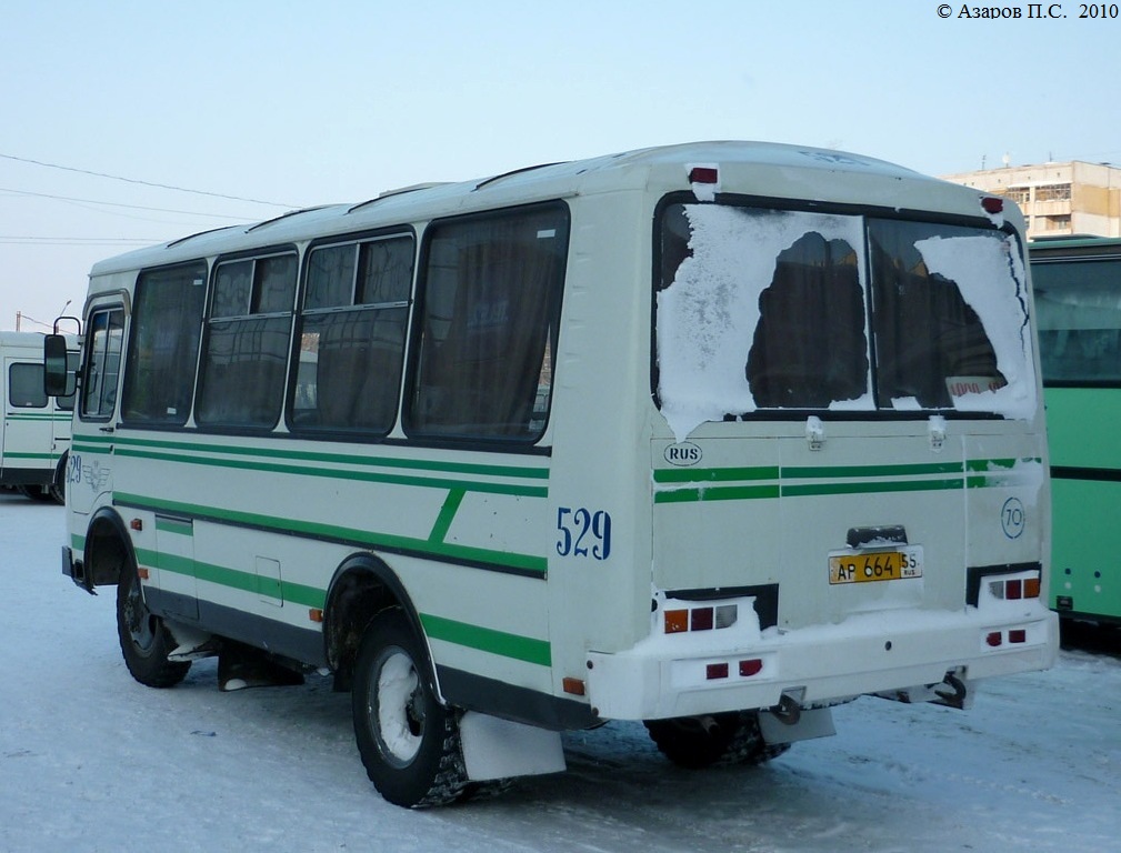 Омская область, ПАЗ-3206-110 № 529