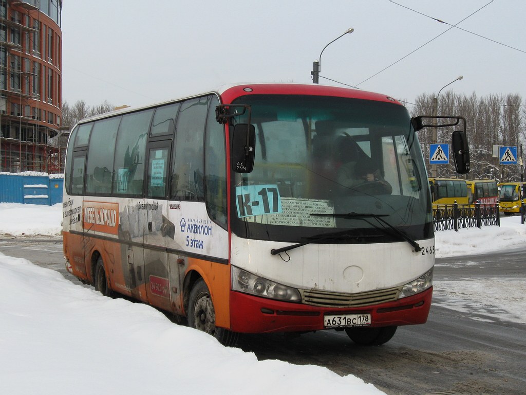 Санкт-Петербург, Yutong ZK6737D № А 631 ВС 178