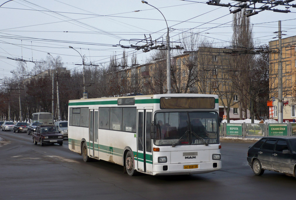 Lipetsk region, MAN 791 SL202 č. АС 848 48