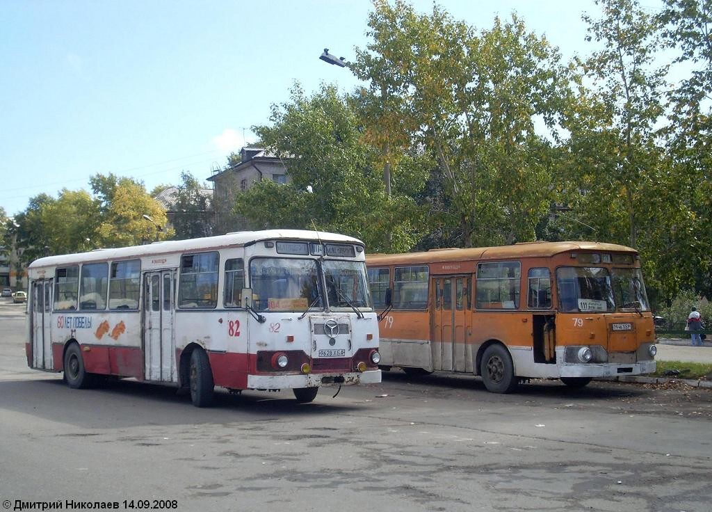 Хабаровский край, ЛиАЗ-677М № 82