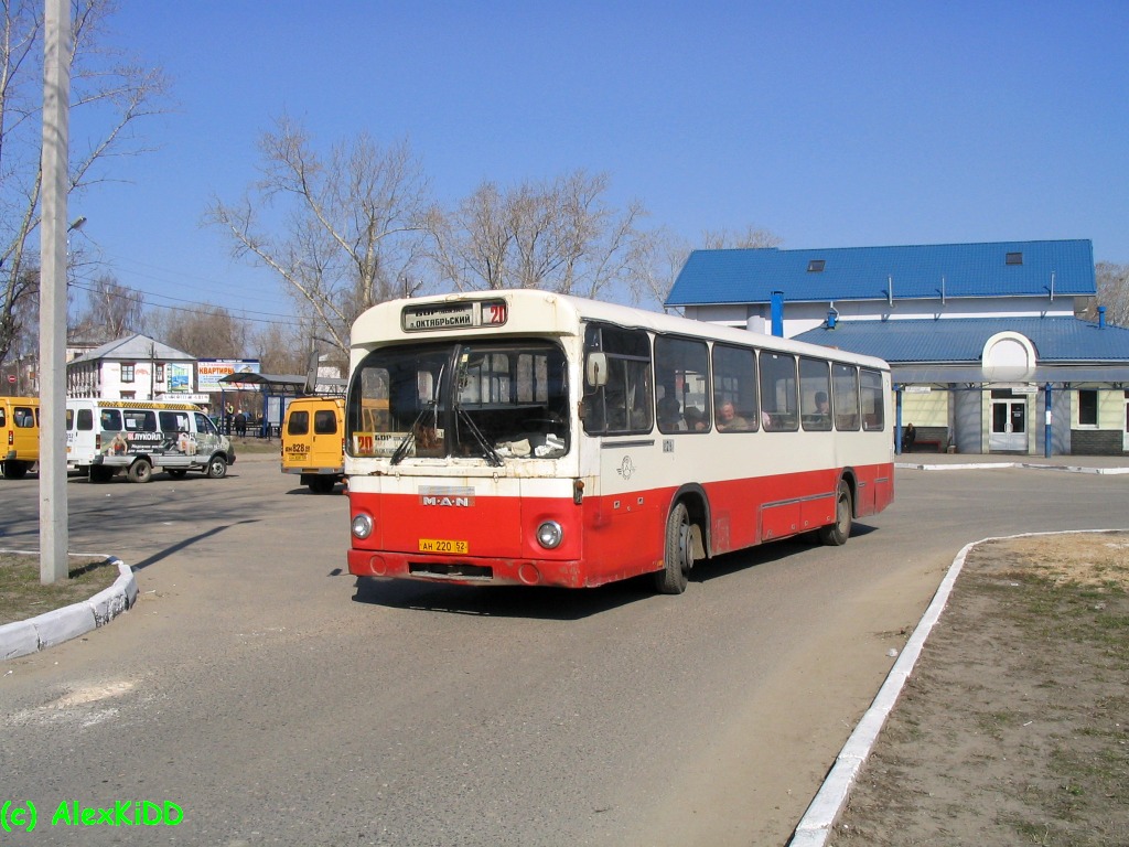 Нижегородская область, MAN 192 SL200 № 1138