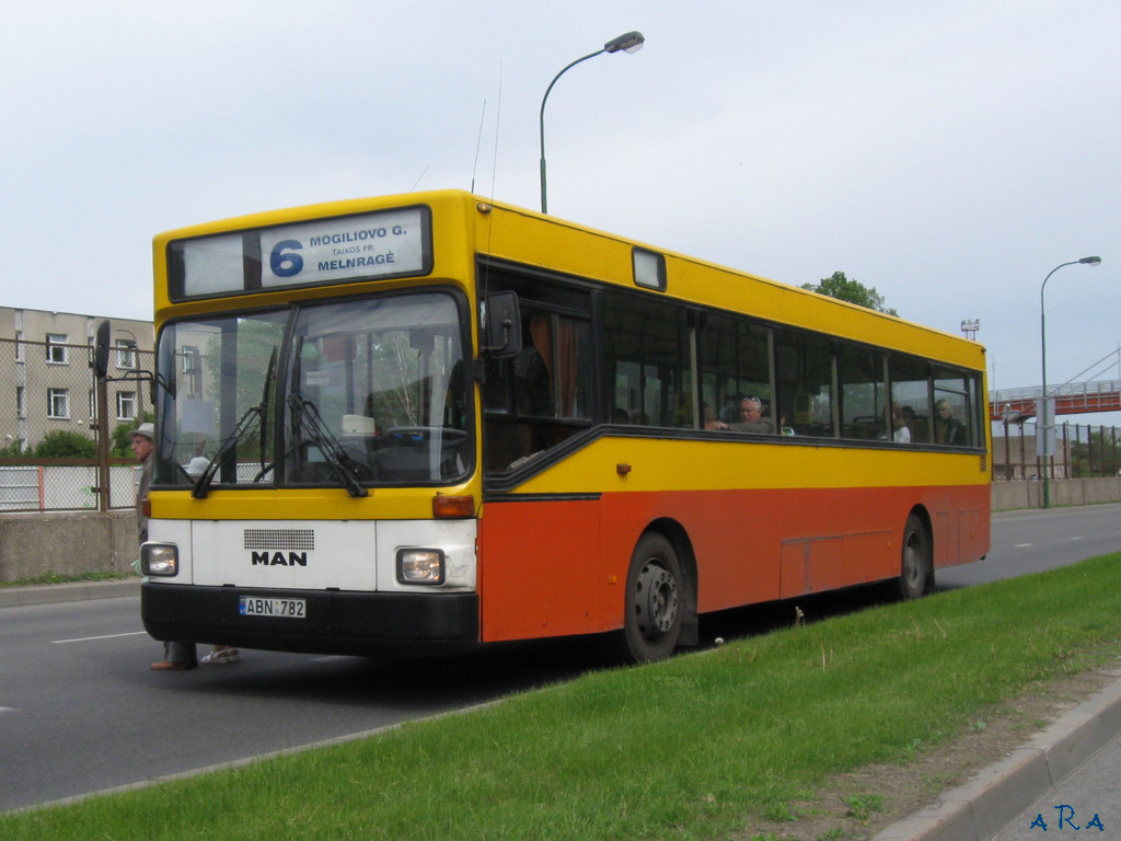 Литва, MAN 791 SL202 № ABN 782