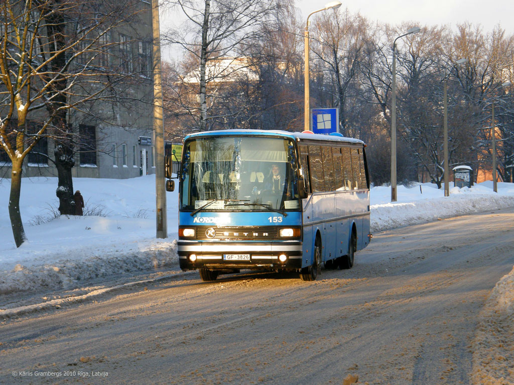 Латвия, Setra S213UL № 153