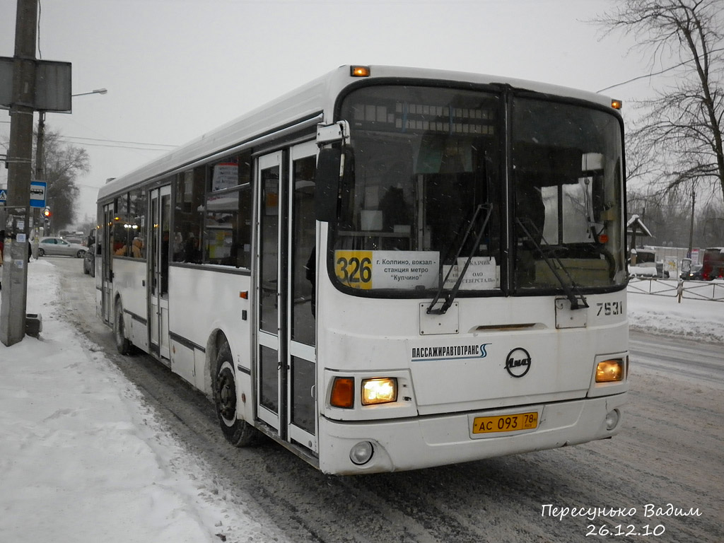 Санкт-Петербург, ЛиАЗ-5256.25 № 7631