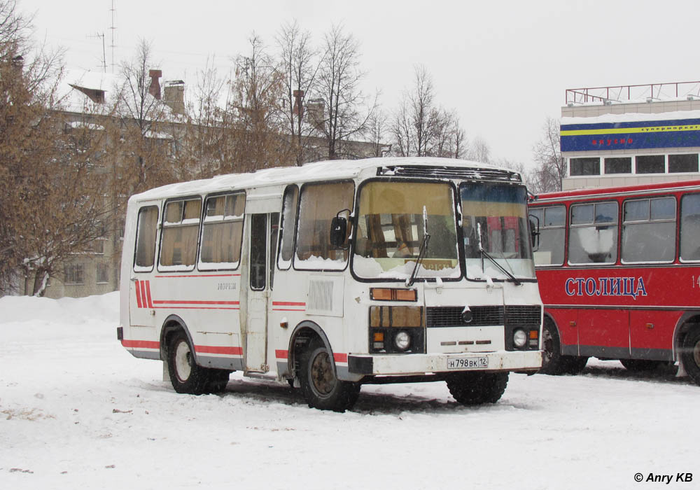 Марий Эл, ПАЗ-3205 (00) № Н 798 ВК 12