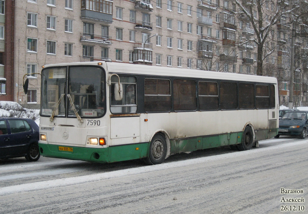 Санкт-Петербург, ЛиАЗ-5256.25 № 7590