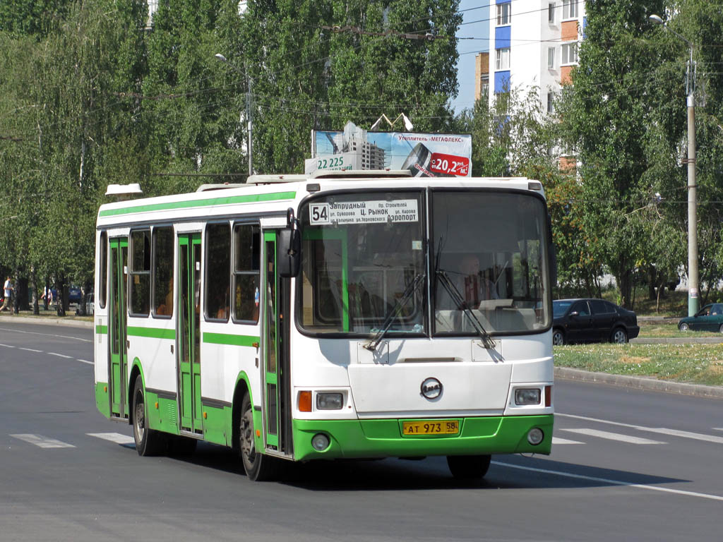 Пензенская область, ЛиАЗ-5256.45 № АТ 973 58