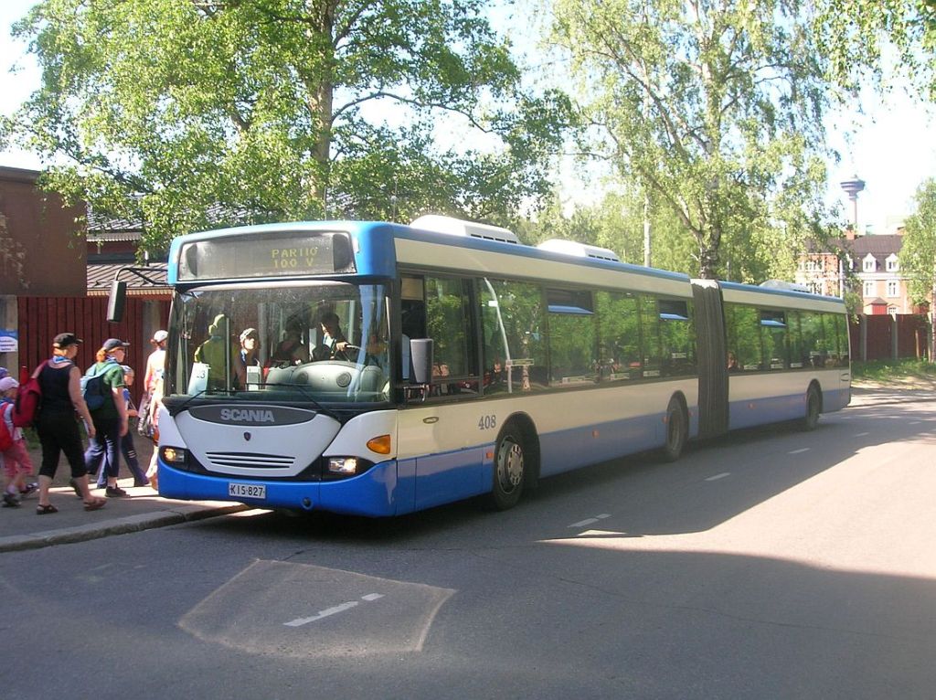 Финляндия, Scania OmniCity I № 408