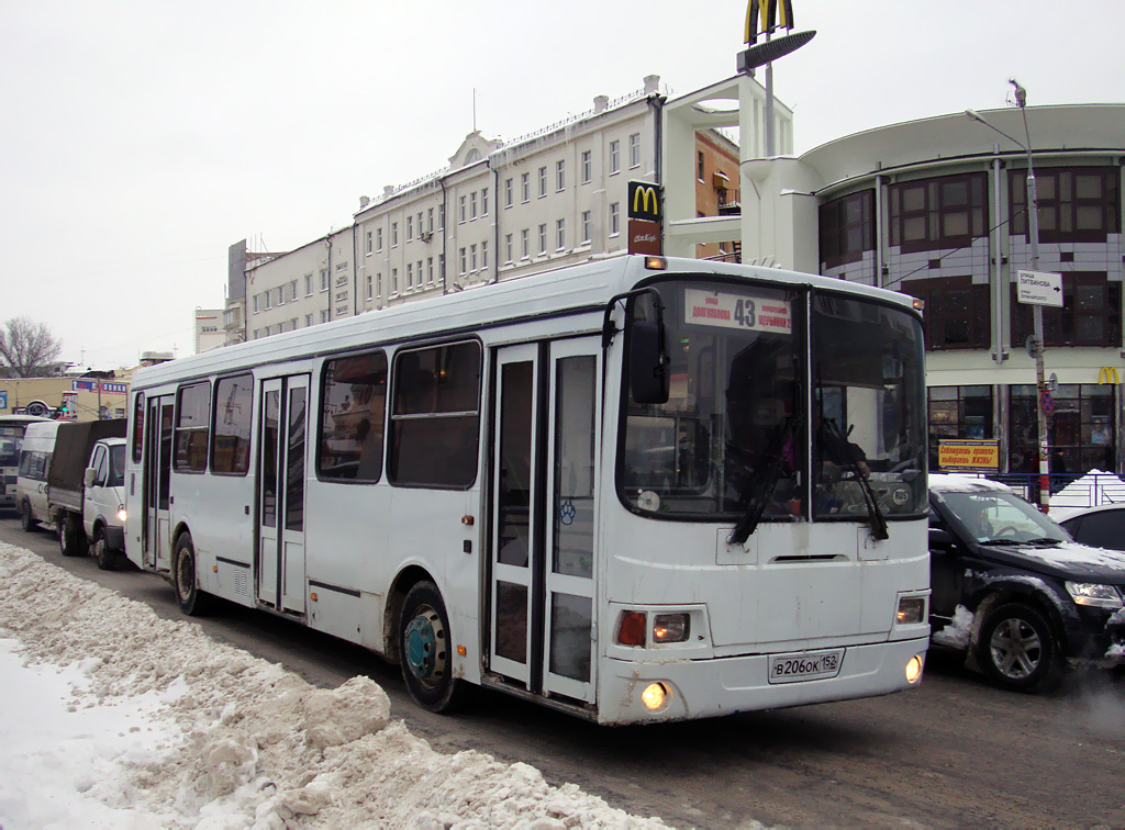 Nizhegorodskaya region, LiAZ-5256.26 Nr. 60007