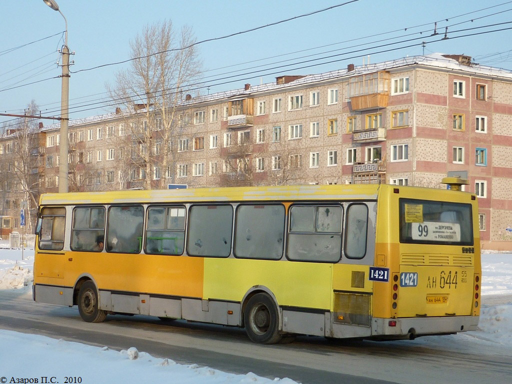 Омская область, ЛиАЗ-5256.45 № 1421