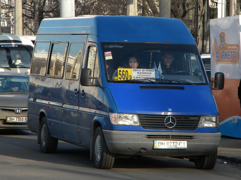 Одесская область, Mercedes-Benz Sprinter W903 312D № BH 8232 CI