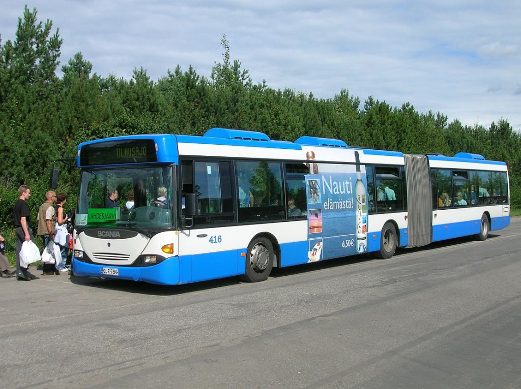 Финляндия, Scania OmniCity I № 416