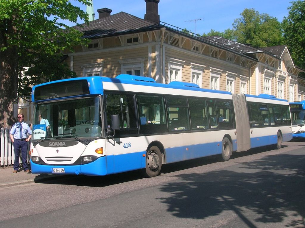 Финляндия, Scania OmniCity I № 418