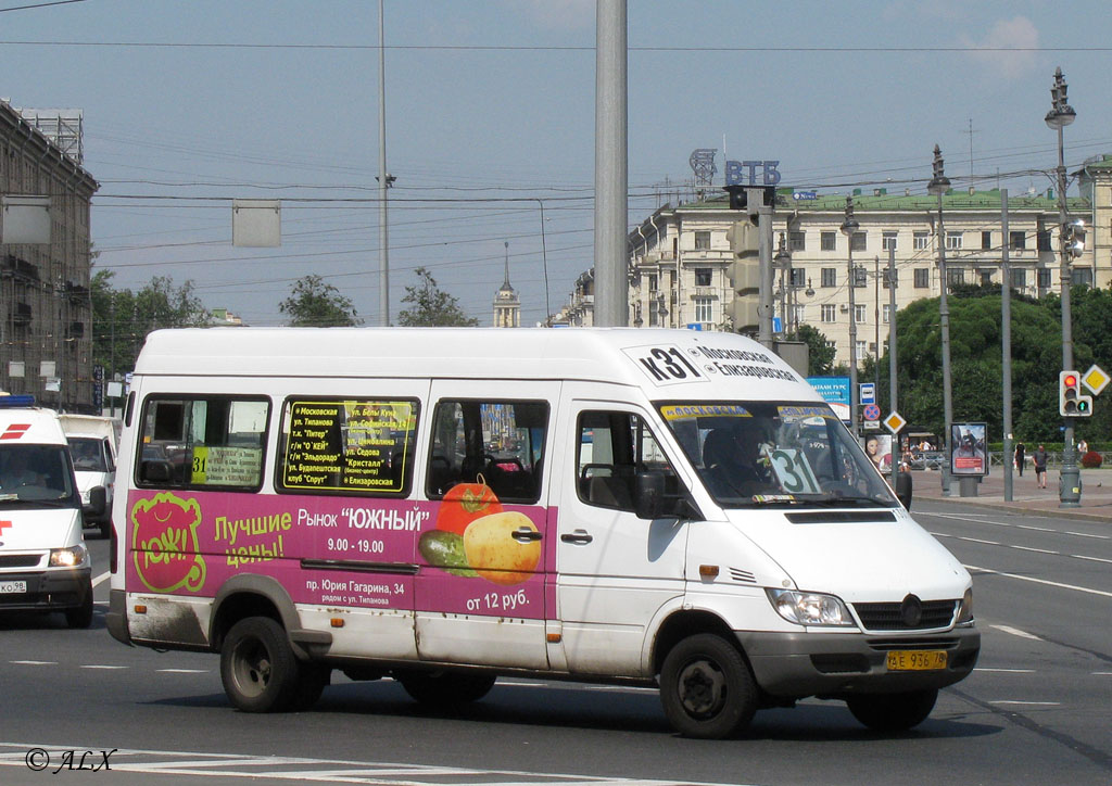 Санкт-Петербург, Mercedes-Benz Sprinter W904 408CDI № 13018