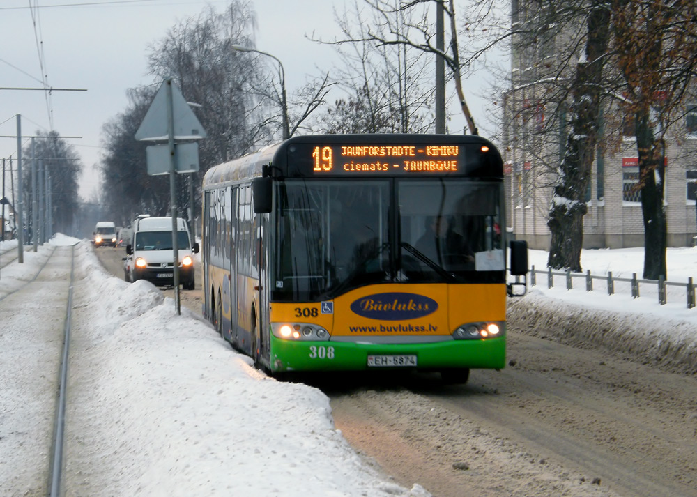 Латвия, Solaris Urbino I 15 № 308