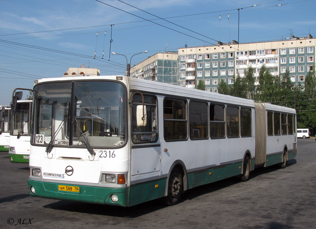 Санкт-Петербург, ЛиАЗ-6212.00 № 2316