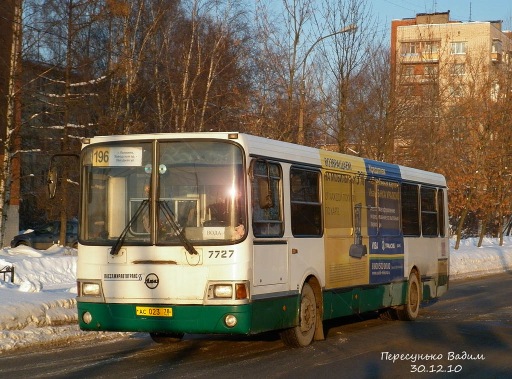 Санкт-Петербург, ЛиАЗ-5256.25 № 7727