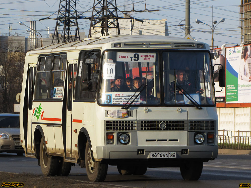 Нижегородская область, ПАЗ-32054 № В 616 АА 152