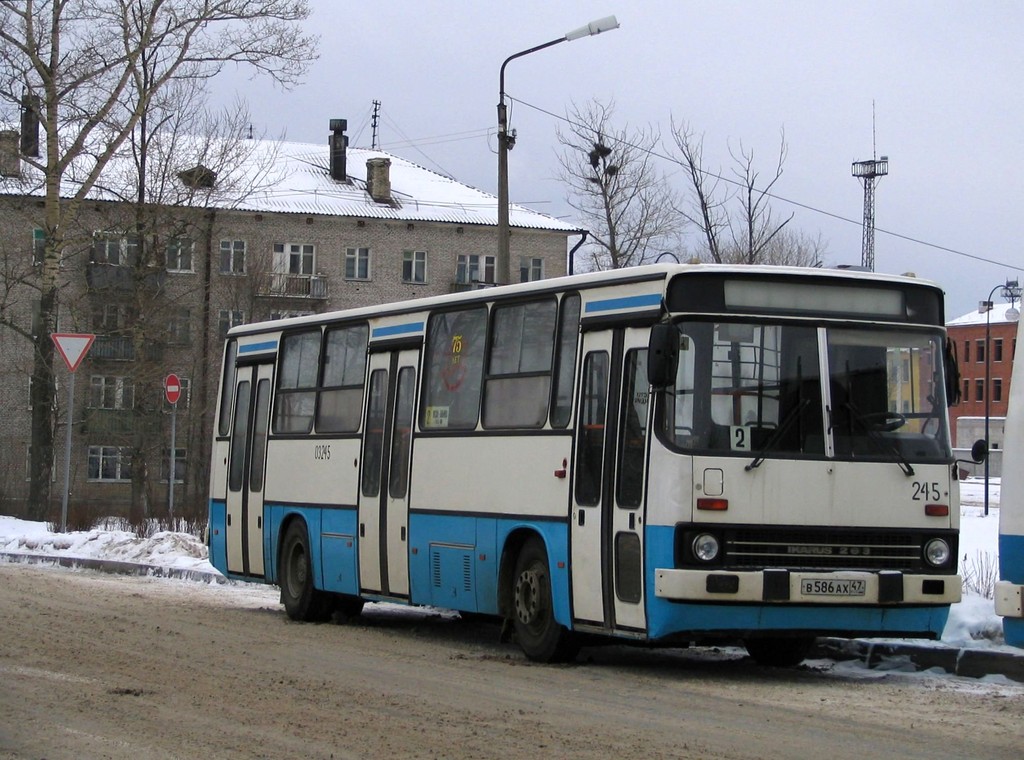 Ленинградская область, Ikarus 263.10 № 03245