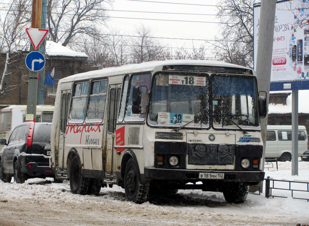 Нижегородская область, ПАЗ-32054-07 № В 181 МН 152