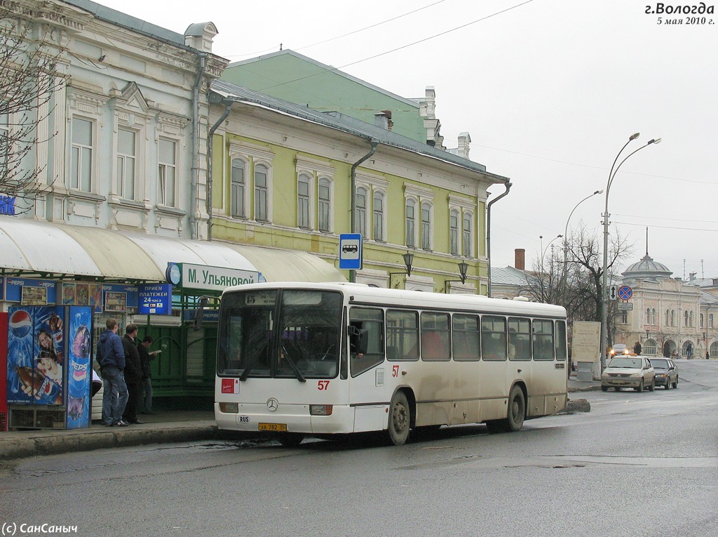 Вологодская область, Mercedes-Benz O345 № 57