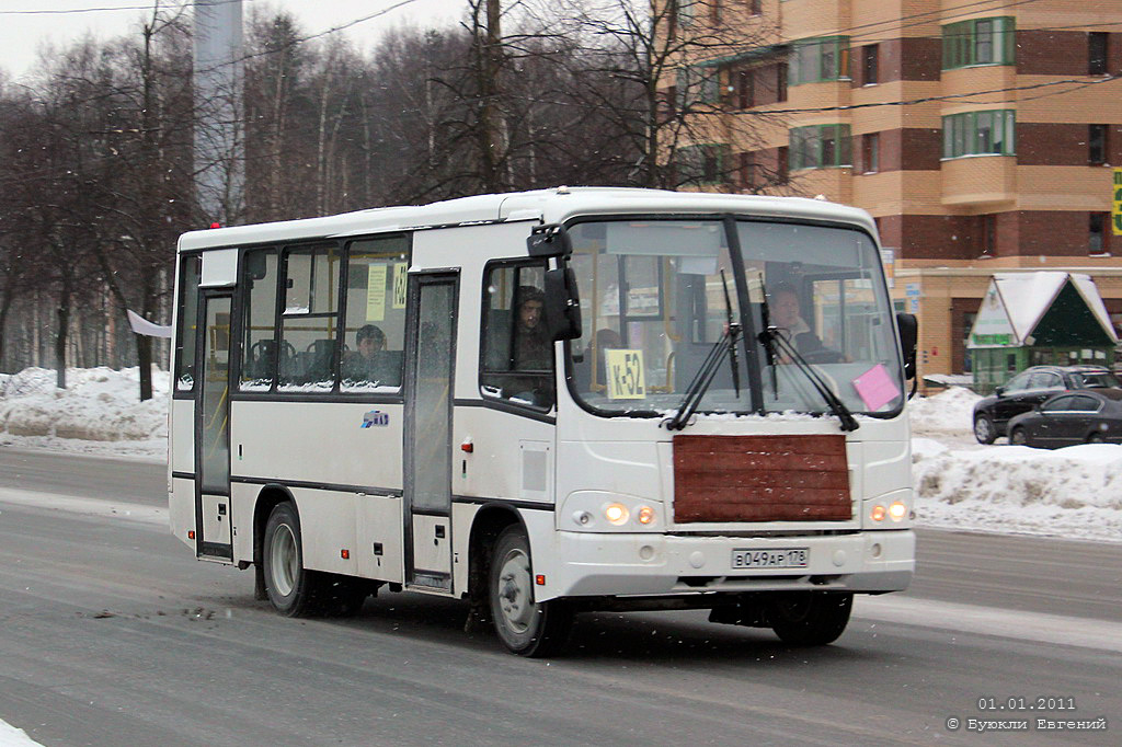 Санкт-Петербург, ПАЗ-320402-03 № В 049 АР 178