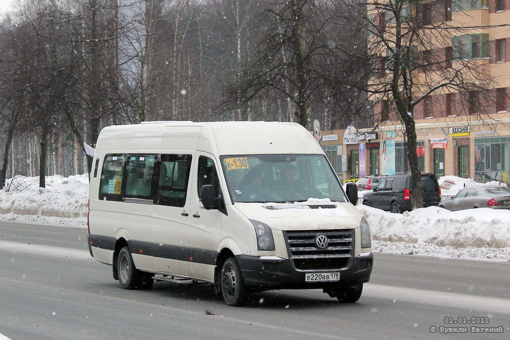 Санкт-Петербург, БТД-2219 (Volkswagen Crafter) № В 220 ВВ 178