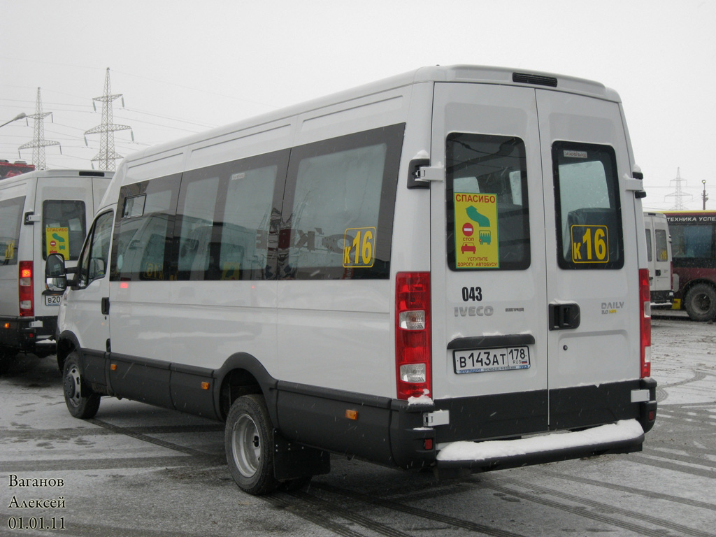 Санкт-Петербург, Нижегородец-2227UT (IVECO Daily) № 043