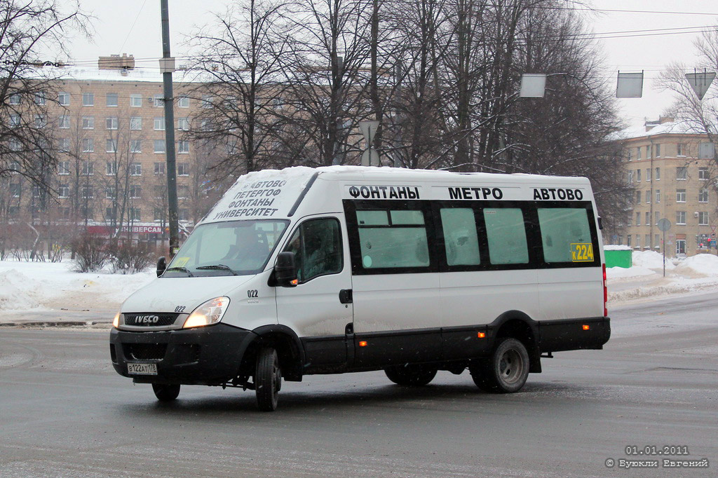 Санкт-Петербург, Нижегородец-2227UT (IVECO Daily) № 022