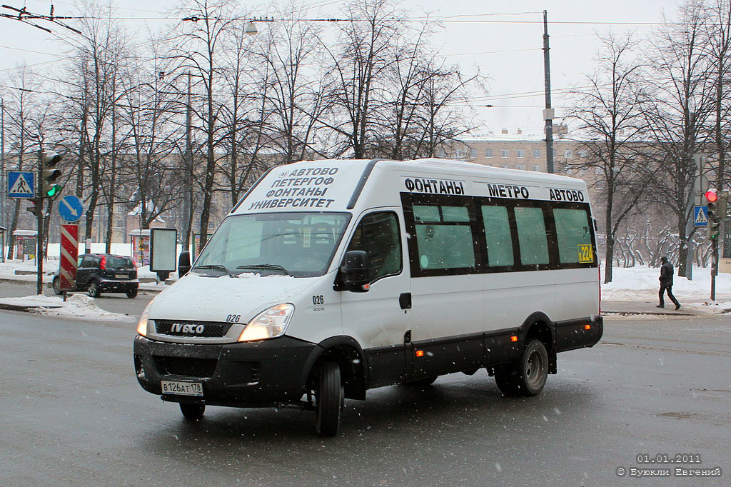 Санкт-Петербург, Нижегородец-2227UT (IVECO Daily) № 026