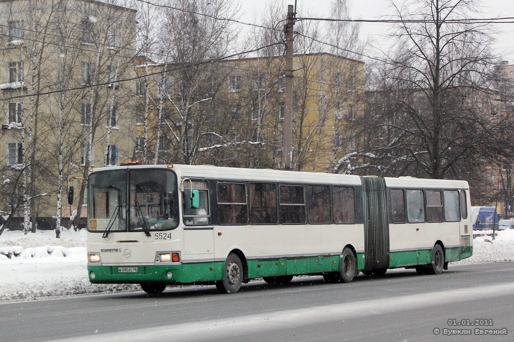 Санкт-Петербург, ЛиАЗ-6212.00 № 5524