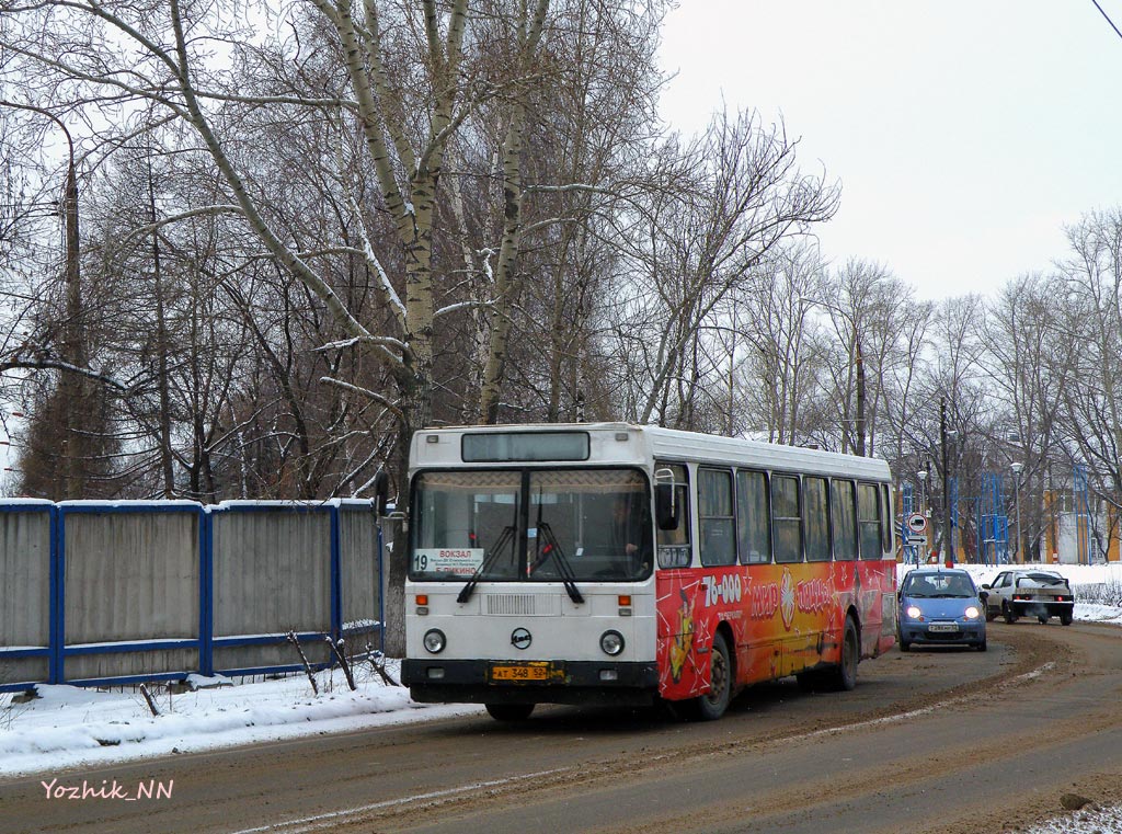 Nizhegorodskaya region, LiAZ-5256.30 # АТ 348 52