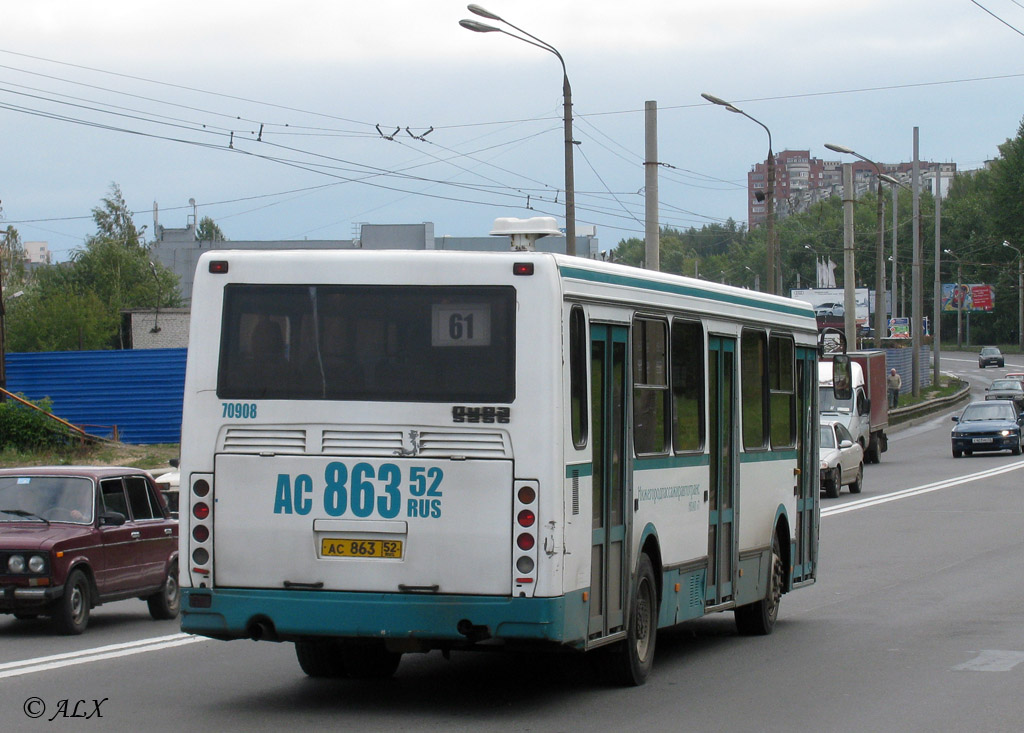 Нижегородская область, ЛиАЗ-5256.26 № 70908