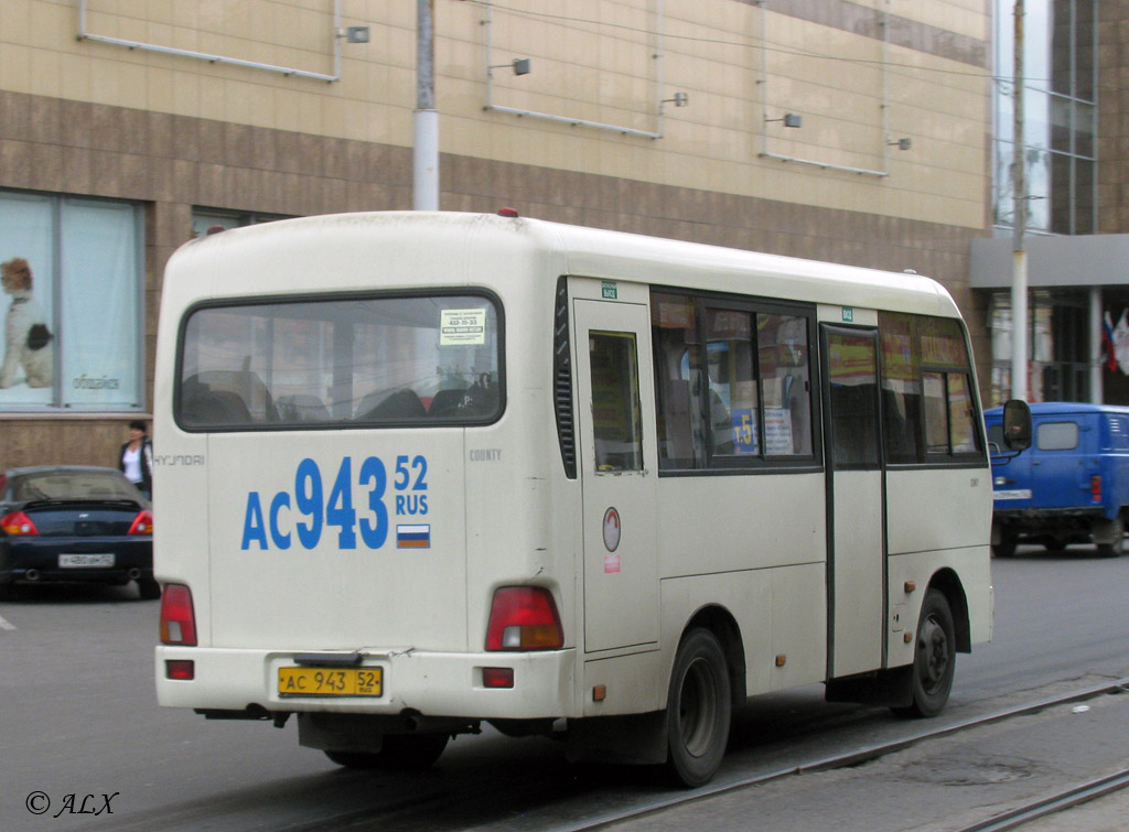 Нижегородская область, Hyundai County SWB (группа ТагАЗ) № АС 943 52