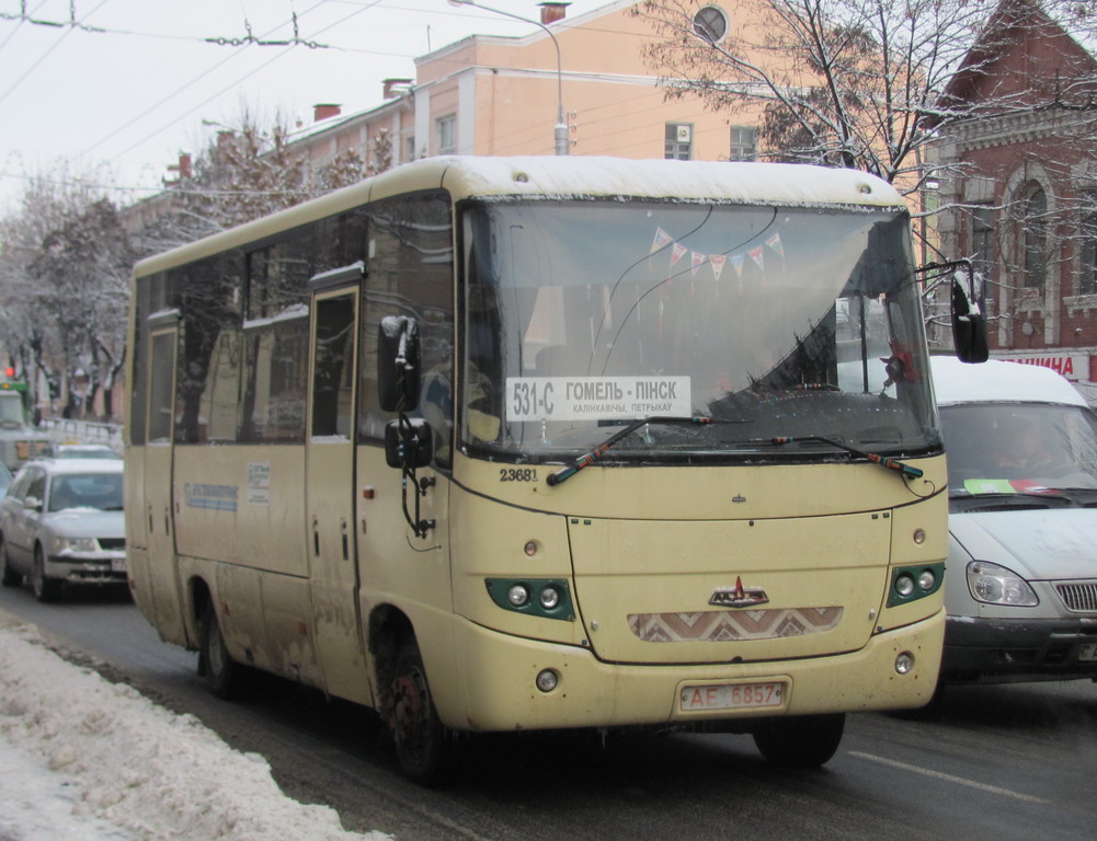 Брестская область, МАЗ-256.170 № 23681